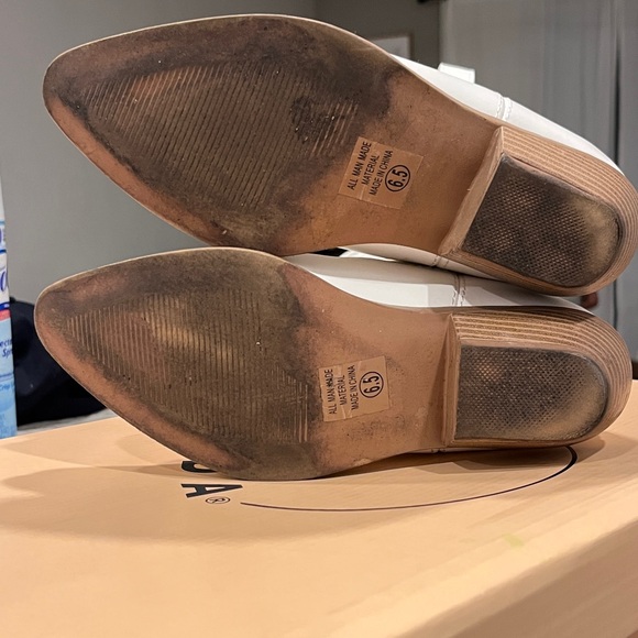 White cowgirl boots size 6.5 - Picture 5 of 9